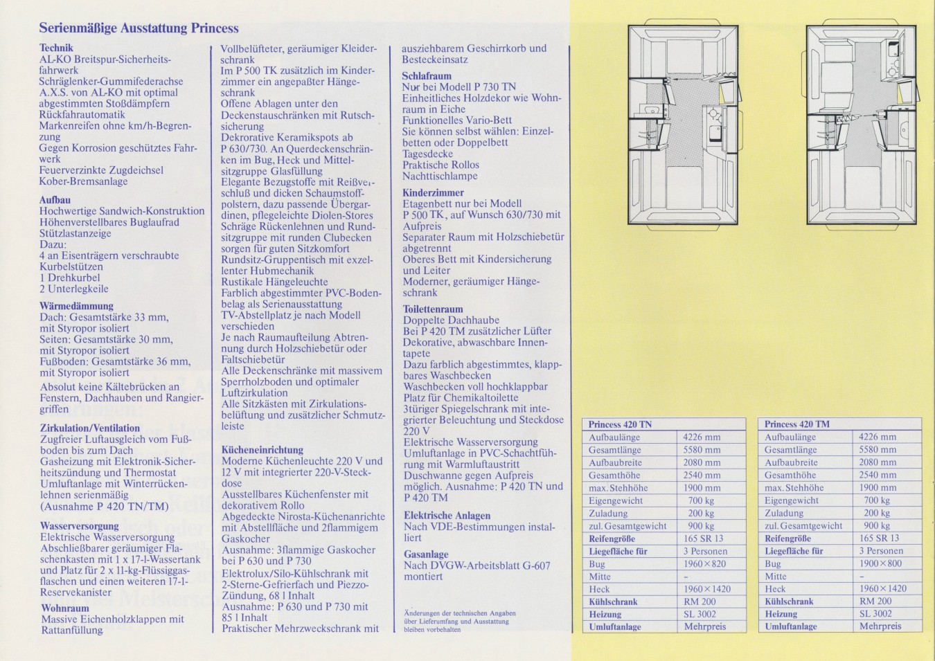 Tabbert 1982 Prospekt 14